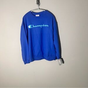 Champion Women’s Vibrant Blue Crewneck Sweater